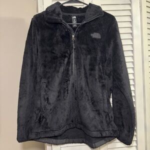 The North Women Face Osito Plush Black Jacket Size Medium